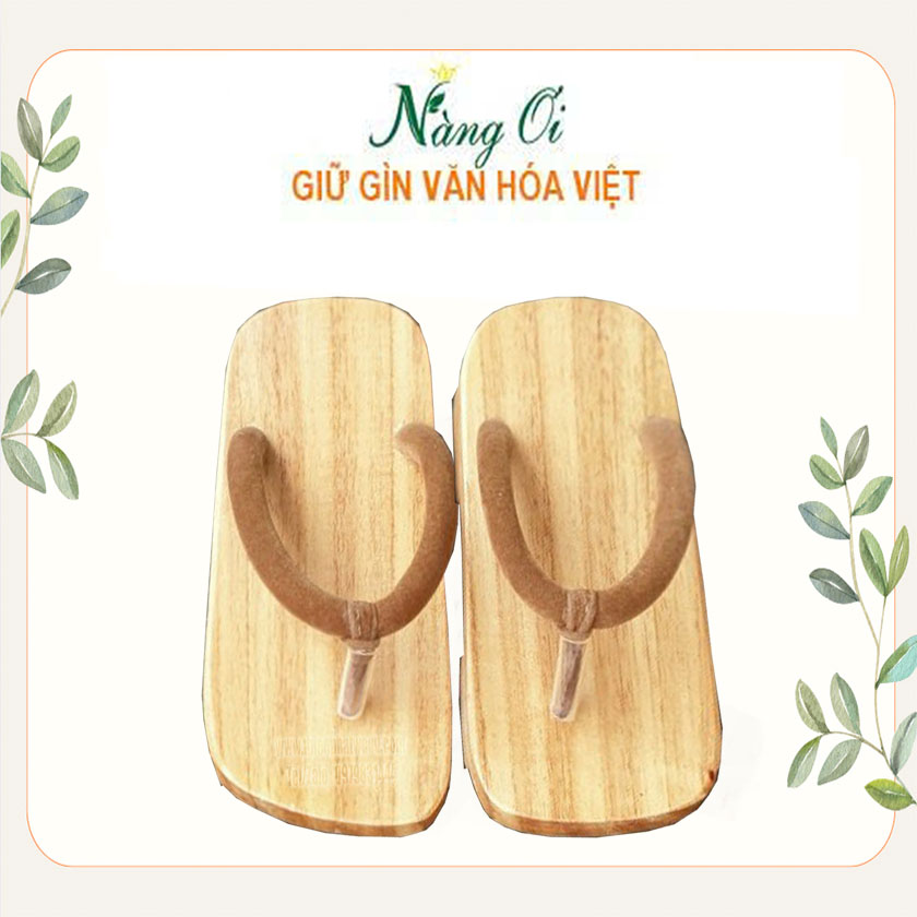 guốc gỗ trẻ em vn05
