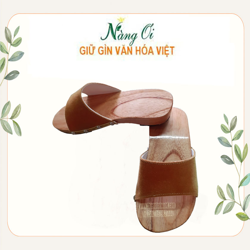 guốc gỗ trẻ em vn08